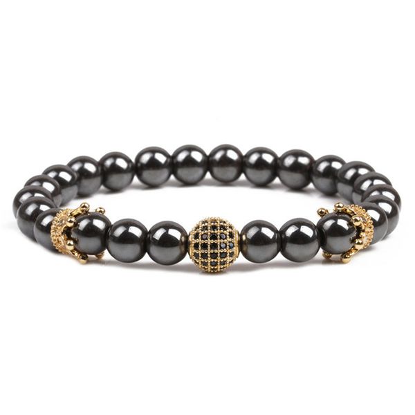men's bracelets charm natural stone bracelets healthing hematite beads bracelet for women/men jewelry golden/crown, Golden;silver
men's bracelets charm natural stone bracelets healthing hematite beads bracelet for women/men jewelry golden/crown, Golden;silver