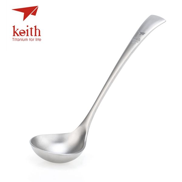 keith new thicken titanium soup spoon dinner outdoor camping hiking travel spoon tablewares 20.3cm only 63g
keith new thicken titanium soup spoon dinner outdoor camping hiking travel spoon tablewares 20.3cm only 63g