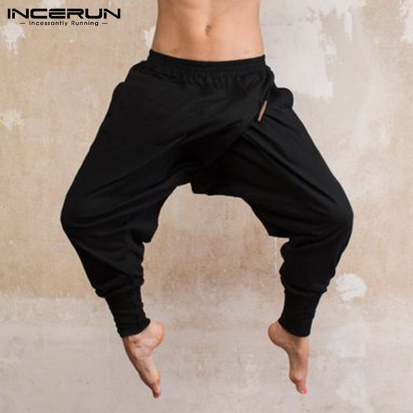 incerun men harem pants hip-hop drop crotch elastic waist joggers loose male cross-pants casual leisure women trousers men s-5xl, Black
incerun men harem pants hip-hop drop crotch elastic waist joggers loose male cross-pants casual leisure women trousers men s-5xl, Black
