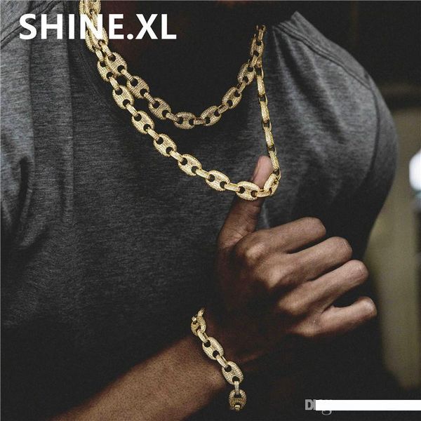 hip-hop men jewelry necklace and bracelets copper gold silver color plate micro pave cz stone link chains jewelry set
hip-hop men jewelry necklace and bracelets copper gold silver color plate micro pave cz stone link chains jewelry set