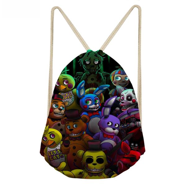 thikin five night at freddy printed cartoon school backpack for girls boys drawstring bags kids backpack bolsas feminina
thikin five night at freddy printed cartoon school backpack for girls boys drawstring bags kids backpack bolsas feminina