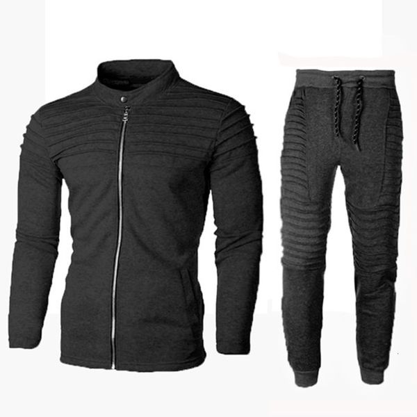 spring autumn two pieces set sweatshirt pants solid color sportswear casual zipper jacket trousers homme suit 2 pieces, Gray
spring autumn two pieces set sweatshirt pants solid color sportswear casual zipper jacket trousers homme suit 2 pieces, Gray