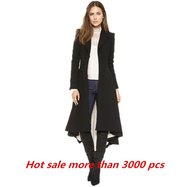 autumn winter women swallowtail wool long black trench dress coats slim blazer dress 4xl 5xl plus size goth trench outwear, Tan;black
autumn winter women swallowtail wool long black trench dress coats slim blazer dress 4xl 5xl plus size goth trench outwear, Tan;black