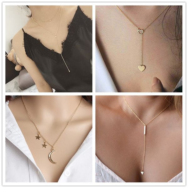 new fashion holiday seaside resort beach jewelry crystal triangle water drop heart star moon chains necklace a39, Silver
new fashion holiday seaside resort beach jewelry crystal triangle water drop heart star moon chains necklace a39, Silver