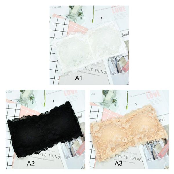 women lace girl bottoming tube strapless tube lingerie chest underwear lace floral bra bustier back closure padded bra, Red;black
women lace girl bottoming tube strapless tube lingerie chest underwear lace floral bra bustier back closure padded bra, Red;black