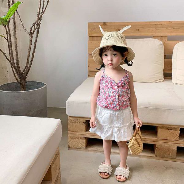 girls' camisole cotton summer bottoming thin small vest girl girl children's floral floral camisole, Blue
girls' camisole cotton summer bottoming thin small vest girl girl children's floral floral camisole, Blue