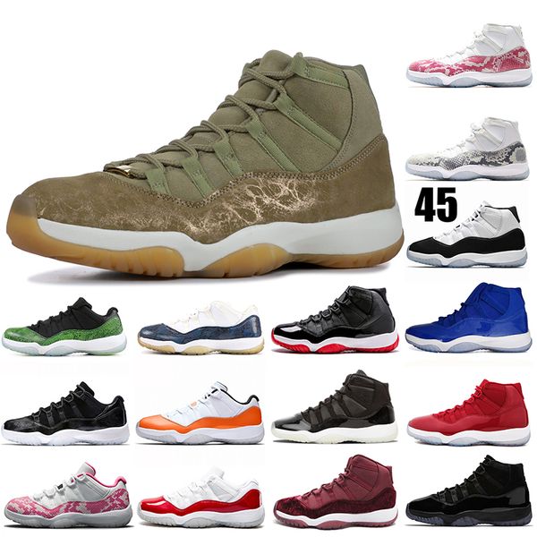 fashion olive lux jumpman 11s basketball shoes concord 11 snakeskin pink white platinum tint cap and gown space jam trainers sneakers, White;red
fashion olive lux jumpman 11s basketball shoes concord 11 snakeskin pink white platinum tint cap and gown space jam trainers sneakers, White;red