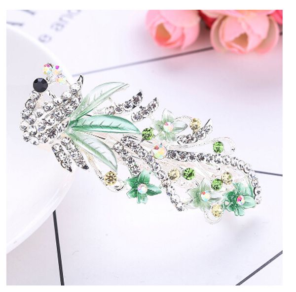 peacock hair clips for women barrettes wedding bridal hair ornaments flower crystal hair accessories new fashion, Black;brown
peacock hair clips for women barrettes wedding bridal hair ornaments flower crystal hair accessories new fashion, Black;brown