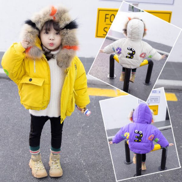 winter new 2-6 year old cute girl baby hooded fur collar digital printing wild girl baby warm and comfortable cotton coat, Blue;gray
winter new 2-6 year old cute girl baby hooded fur collar digital printing wild girl baby warm and comfortable cotton coat, Blue;gray