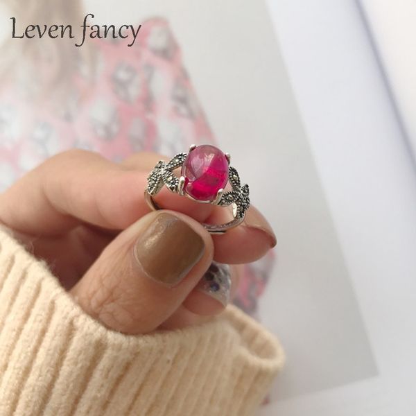 red corundum ruby gemstone solitaire ring fashion butterfly thai 925 sterling silver adjustable wedding ring for girls womens, Golden;silver
red corundum ruby gemstone solitaire ring fashion butterfly thai 925 sterling silver adjustable wedding ring for girls womens, Golden;silver