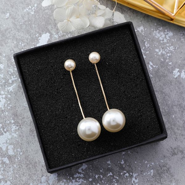 new arrival fashion pearl simulated-pearl classic water drop women dangle earrings long pendant earrings, Silver
new arrival fashion pearl simulated-pearl classic water drop women dangle earrings long pendant earrings, Silver