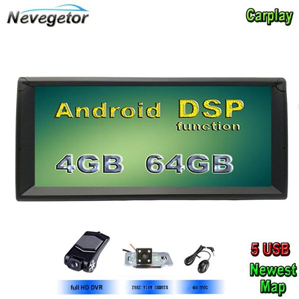 5 usb android 9.0 car dvd radio player for e39 5 series 1996-2003 gps car multimedia stereo with dsp wifi bt
5 usb android 9.0 car dvd radio player for e39 5 series 1996-2003 gps car multimedia stereo with dsp wifi bt