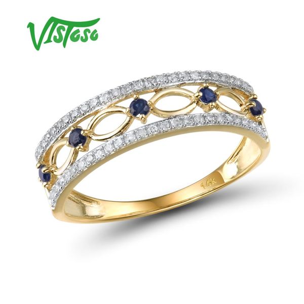 vistoso 14k yellow gold rings for women genuine sparkling diamond fancy blue sapphire engagement anniversary unique fine jewelry, Golden;silver
vistoso 14k yellow gold rings for women genuine sparkling diamond fancy blue sapphire engagement anniversary unique fine jewelry, Golden;silver