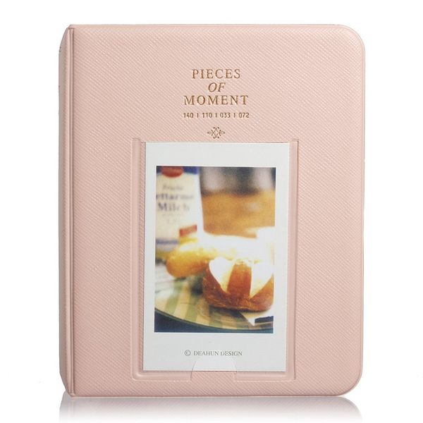 64 pockets mini case storage for polaroid p fujifilm instax film size - pink 
64 pockets mini case storage for polaroid p fujifilm instax film size - pink