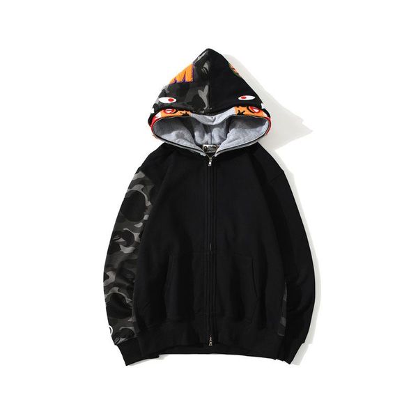9bape hip hop autumn and winter men's casual double hat embroidered camouflage patchwork sweater coat a bathing ape size m-3xl, Black
9bape hip hop autumn and winter men's casual double hat embroidered camouflage patchwork sweater coat a bathing ape size m-3xl, Black