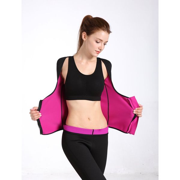 women body shaper shirt waist control slimming shaper long sleeve zipper vest weight loss sport fitness yoga clothes gift, White;red
women body shaper shirt waist control slimming shaper long sleeve zipper vest weight loss sport fitness yoga clothes gift, White;red