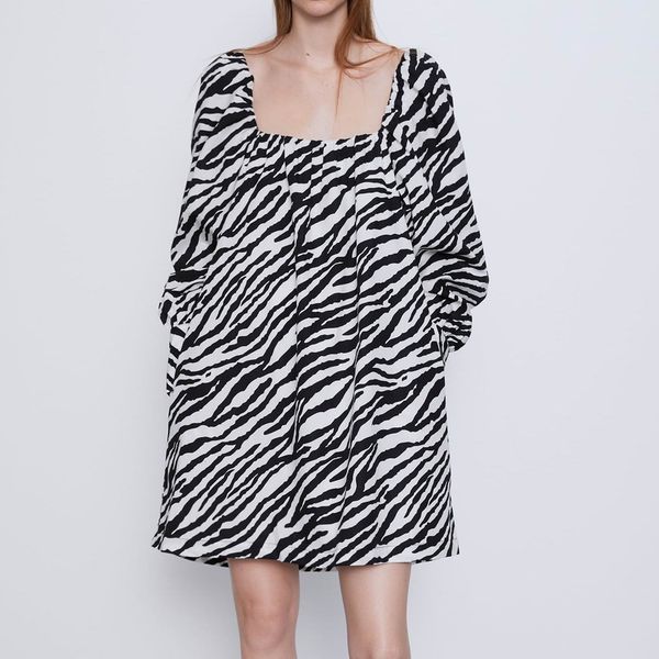 women dress spring 2020 new fashion full sleeve vintage prints female mini dresses, Black;gray
women dress spring 2020 new fashion full sleeve vintage prints female mini dresses, Black;gray