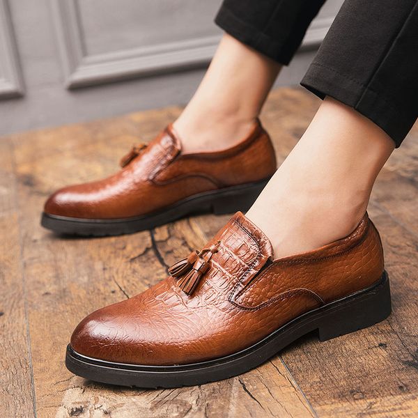 cimim brand italy luxury designer leather shoes business party men dress shoes fashion tassel comfortable office loafers male, Black
cimim brand italy luxury designer leather shoes business party men dress shoes fashion tassel comfortable office loafers male, Black
