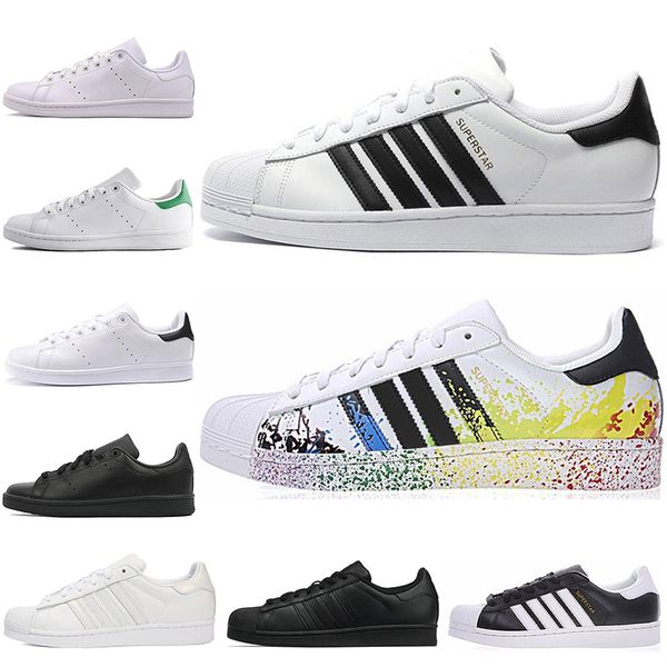 Classic Men Women Stan Casual Shoes High Quality Leather Sneakers Triple White Flower Gold Zebra Outdoors Classic Flats Size Eur36-45
Classic Men Women Stan Casual Shoes High Quality Leather Sneakers Triple White Flower Gold Zebra Outdoors Classic Flats Size Eur36-45