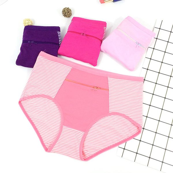 women's panties women zipper pocket big size underwear female cotton briefs solid lingerie novel breathable, Black;pink
women's panties women zipper pocket big size underwear female cotton briefs solid lingerie novel breathable, Black;pink