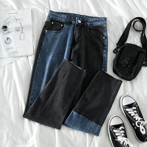 patchwork jeans women vintage boyfriend mom denim pants jeans straight skinny pencil high waist streetwear summer 2020, Blue
patchwork jeans women vintage boyfriend mom denim pants jeans straight skinny pencil high waist streetwear summer 2020, Blue
