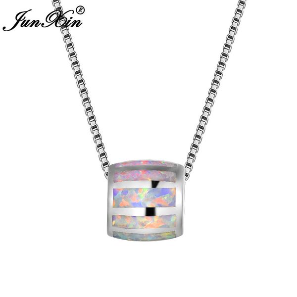 cute female small round pendants necklaces vintage 925 sterling silver jewelry white blue fire opal necklaces for women
cute female small round pendants necklaces vintage 925 sterling silver jewelry white blue fire opal necklaces for women