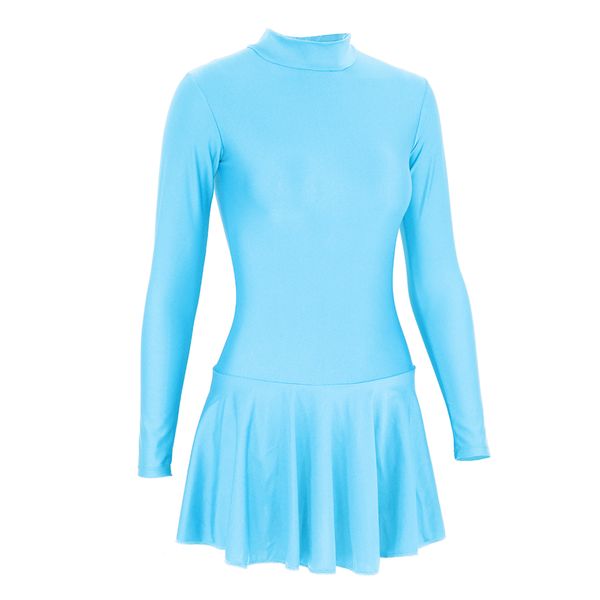 speerise ballet dance dress for gilrs leotard with skirts turtle neck long sleeve kids ballerina gymnastics tutu stage costumes, Black;red
speerise ballet dance dress for gilrs leotard with skirts turtle neck long sleeve kids ballerina gymnastics tutu stage costumes, Black;red