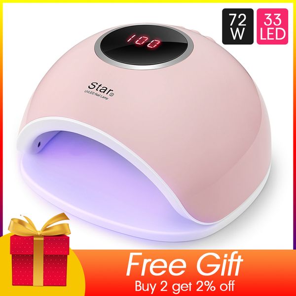 rohwxy 72w/54w sun x5 uv led gel nail lamp nail dryer led display lamp for manicure dryers art tool gel polish curing
rohwxy 72w/54w sun x5 uv led gel nail lamp nail dryer led display lamp for manicure dryers art tool gel polish curing