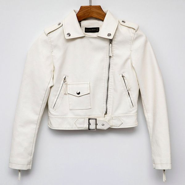 2019 new arrival women autumn winter faux soft leather jackets & coats office lady long sleeve green black pu zipper streetwear
2019 new arrival women autumn winter faux soft leather jackets & coats office lady long sleeve green black pu zipper streetwear