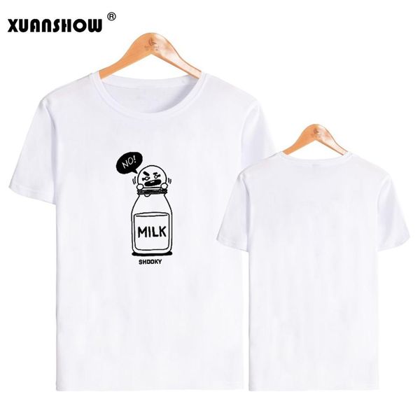 XUANSHOW Женская одежда 2019 BT21 SHOOKY Мультфильм Молоко с принтом унисекс топы Kpop BTS Футбо
XUANSHOW Женская одежда 2019 BT21 SHOOKY Мультфильм Молоко с принтом унисекс топы Kpop BTS Футбо