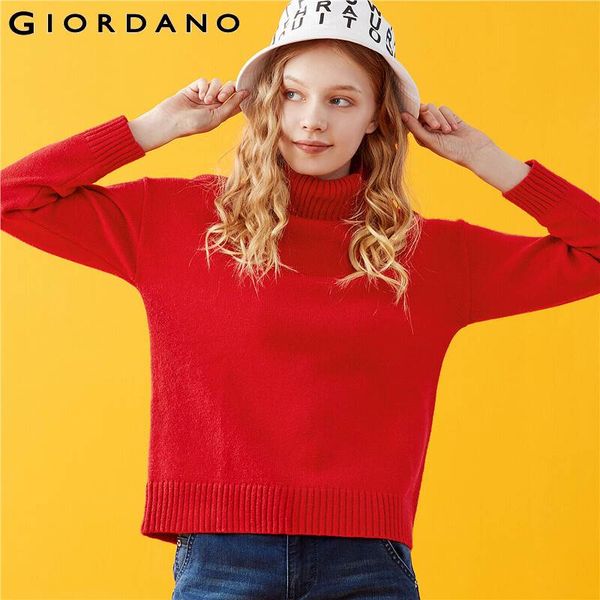 giordano women sweaters solid turtleneck pullover 5 needle knitting durable blusa de frio feminina 05359857, White;black
giordano women sweaters solid turtleneck pullover 5 needle knitting durable blusa de frio feminina 05359857, White;black