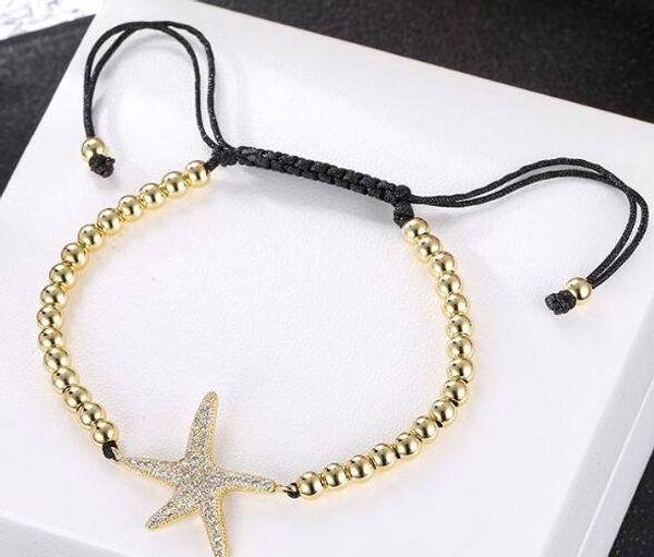 gold silver rose gold micro pave cz zircon rope adjusted macrame bracelet ikm43 starfish charm braided braiding bangles, Golden;silver
gold silver rose gold micro pave cz zircon rope adjusted macrame bracelet ikm43 starfish charm braided braiding bangles, Golden;silver