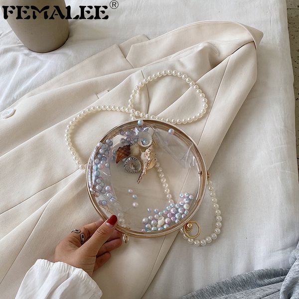 women acrylic round ball crossbody bag designer pearl chain circle shoulder bag female transparent handbag jelly evening clutch
women acrylic round ball crossbody bag designer pearl chain circle shoulder bag female transparent handbag jelly evening clutch