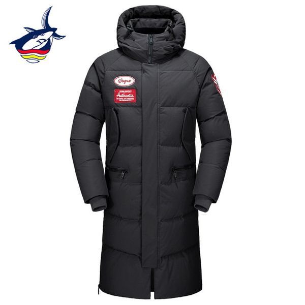 2019 fashion men's long down jacket windproof waterproof down jacket men warm parka coat man winter for men, Black 
2019 fashion men's long down jacket windproof waterproof down jacket men warm parka coat man winter for men, Black