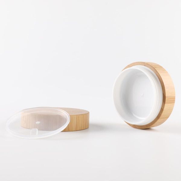 packing bottles 50g natural bamboo refillable bottle cosmetics jar box makeup cream storage pot container round portable
packing bottles 50g natural bamboo refillable bottle cosmetics jar box makeup cream storage pot container round portable