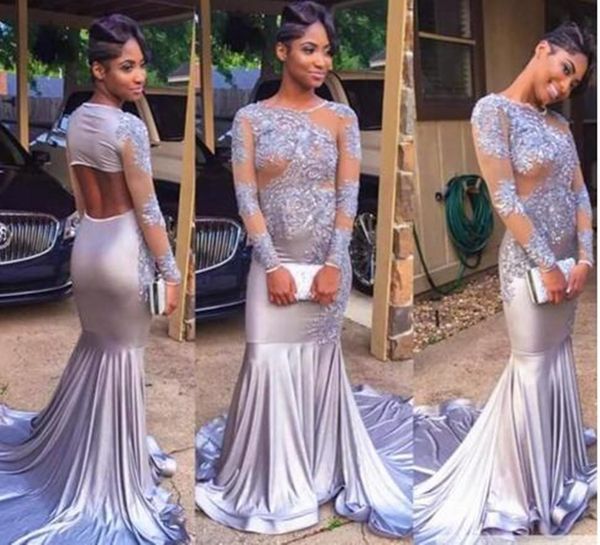 silver long sleeve mermaid evening dresses luxury bespoke long womens gowns for party shiny sequin and lace appliques dercation, White;black
silver long sleeve mermaid evening dresses luxury bespoke long womens gowns for party shiny sequin and lace appliques dercation, White;black