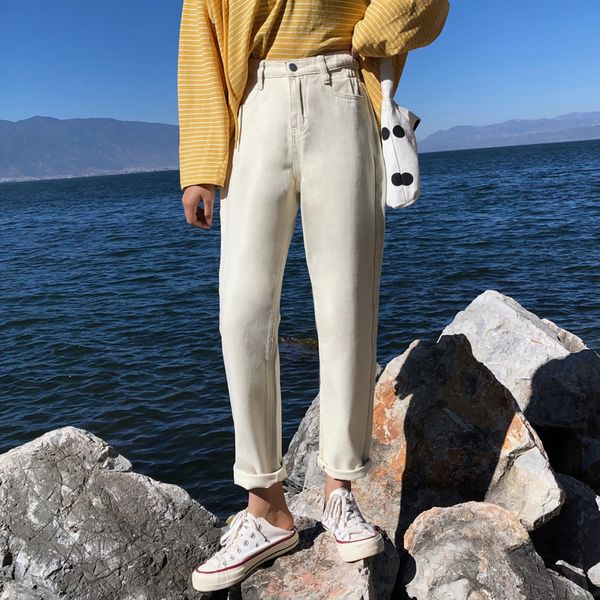 high waist jeans woman 2019 wide leg pants women straight casual bf style slim trousers female denim cotton jean, Blue
high waist jeans woman 2019 wide leg pants women straight casual bf style slim trousers female denim cotton jean, Blue
