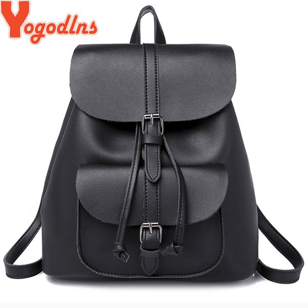 yogodlns trendy female drawstring pu leather backpacks teenage girls small school bag travel bags casual rucksack
yogodlns trendy female drawstring pu leather backpacks teenage girls small school bag travel bags casual rucksack
