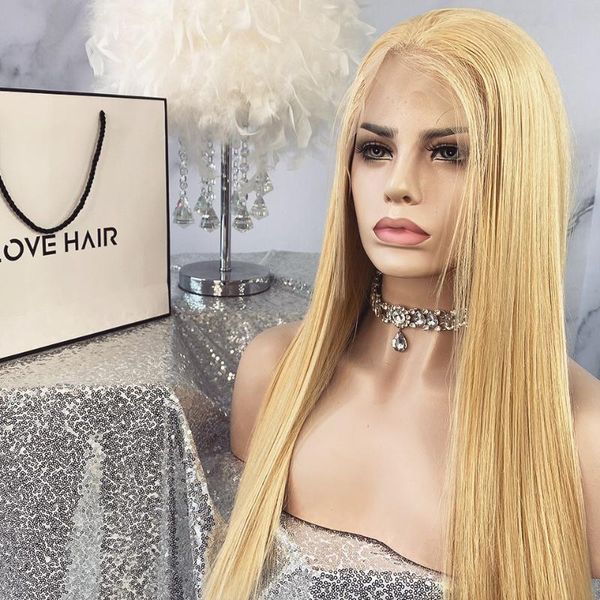 blonde 613 lace front wig remy brazilian 200% long straight lace front human hair wigs for women transparent slove hair, Black;brown
blonde 613 lace front wig remy brazilian 200% long straight lace front human hair wigs for women transparent slove hair, Black;brown