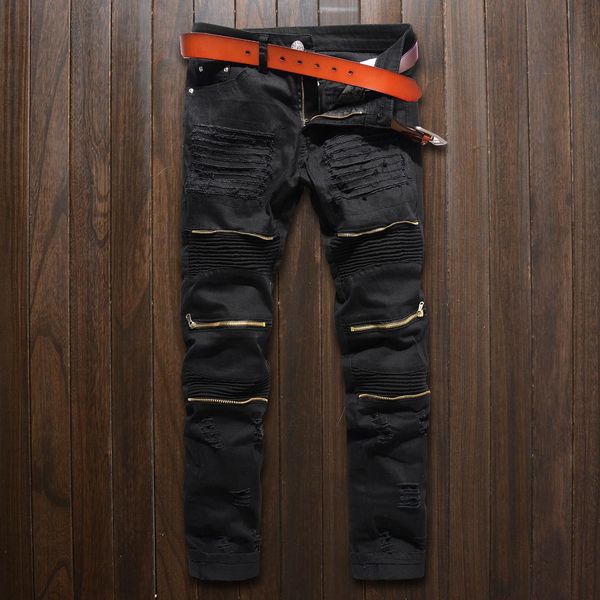 mens brand skinny jeans pant casual trousers 2019 denim black jeans homme stretch pencil pants plus size streetwear 28-38, Blue
mens brand skinny jeans pant casual trousers 2019 denim black jeans homme stretch pencil pants plus size streetwear 28-38, Blue