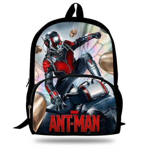 16inch cool school bags boys marvel antman backpack for teenagers bag gift girls student bookbag
16inch cool school bags boys marvel antman backpack for teenagers bag gift girls student bookbag
