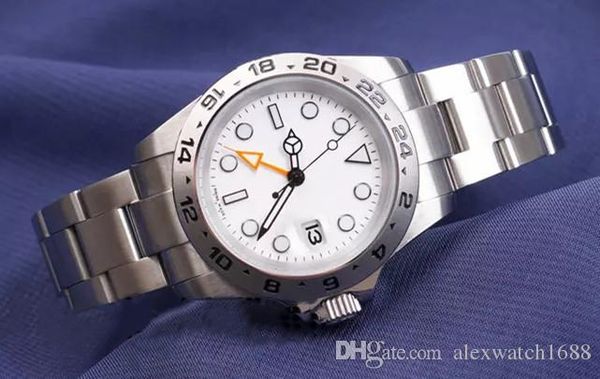 watch explorer ii 40 mm white dial stainless steel automatic watch independently date 24 hours set individually, Slivery;brown
watch explorer ii 40 mm white dial stainless steel automatic watch independently date 24 hours set individually, Slivery;brown