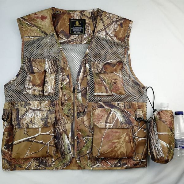 outdoor t-shirts summer waterproof fishing vest tactical reporter pography multi-pocket mesh cloth waistcoat, Gray;blue
outdoor t-shirts summer waterproof fishing vest tactical reporter pography multi-pocket mesh cloth waistcoat, Gray;blue
