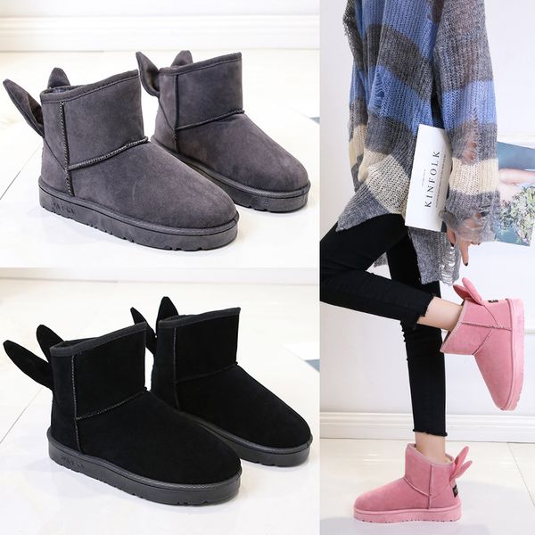 winter snow boots for women cotton fabric warm black gray pink short plush ankle boots outdoor anti-slip booties platform shoes
winter snow boots for women cotton fabric warm black gray pink short plush ankle boots outdoor anti-slip booties platform shoes