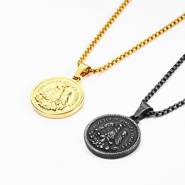 long necklaces jewelry for women hip hop gold chain female street rap stainless steel round silver coin men pendant necklaces
long necklaces jewelry for women hip hop gold chain female street rap stainless steel round silver coin men pendant necklaces