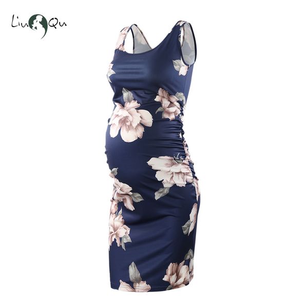 women's side ruched maternity sleeveless dresses maternity tank dress mama scoop neck baby shower vestido pregnancy dress y190522, White
women's side ruched maternity sleeveless dresses maternity tank dress mama scoop neck baby shower vestido pregnancy dress y190522, White