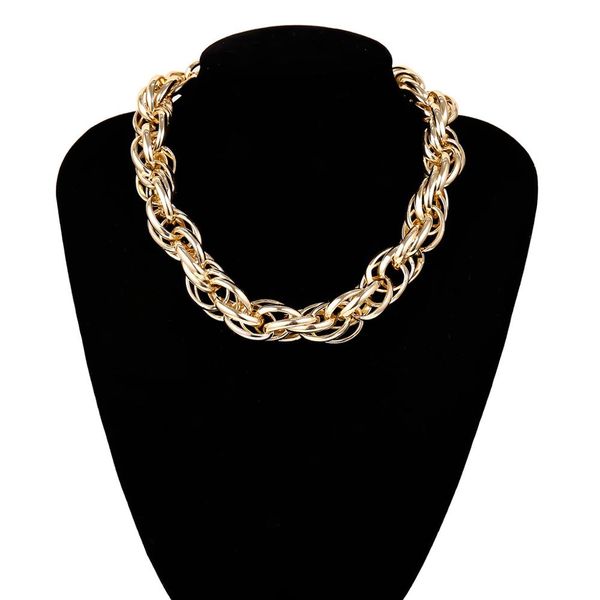 gothic big chunky chain choker necklace punk collar accessories steampunk men cuban thick twist chain necklace for women jewelry, Silver
gothic big chunky chain choker necklace punk collar accessories steampunk men cuban thick twist chain necklace for women jewelry, Silver