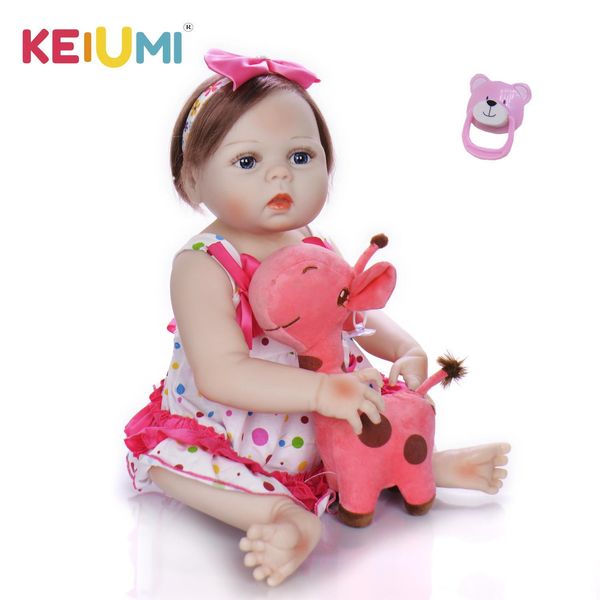 new design 23'' 57 cm silicone reborn baby doll full vinyl realistic girl princess baby dolls kids birthday xmas gift fiber hair y
new design 23'' 57 cm silicone reborn baby doll full vinyl realistic girl princess baby dolls kids birthday xmas gift fiber hair y