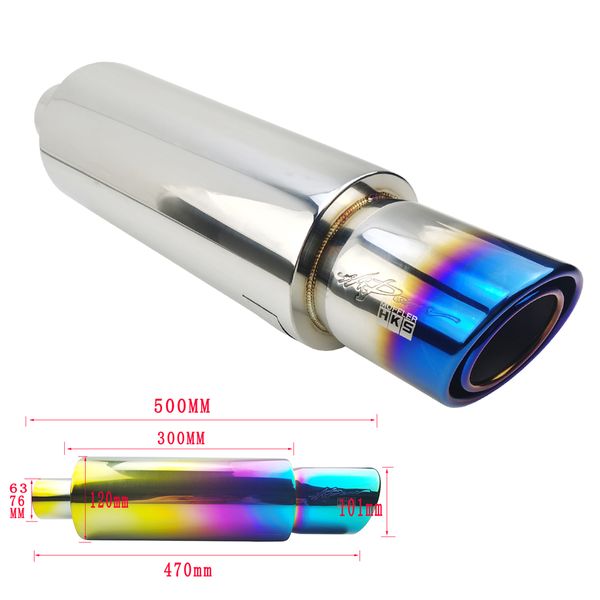 car exhaust tip systems muffler tail pipe high flow quality universal stainless steel double tailpipe sound sports auto 63 76mm
car exhaust tip systems muffler tail pipe high flow quality universal stainless steel double tailpipe sound sports auto 63 76mm