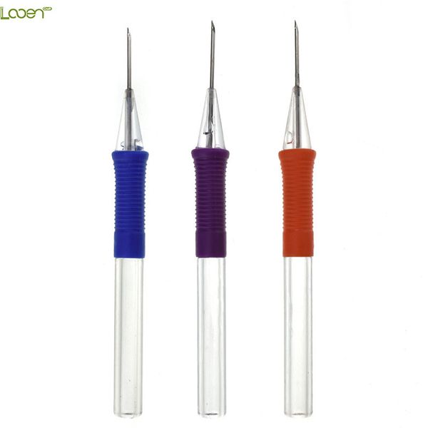looen magic embroidery pen punch needle with threader diy craft tool for embroidery handmade diy sewing tools for beginner, Black
looen magic embroidery pen punch needle with threader diy craft tool for embroidery handmade diy sewing tools for beginner, Black